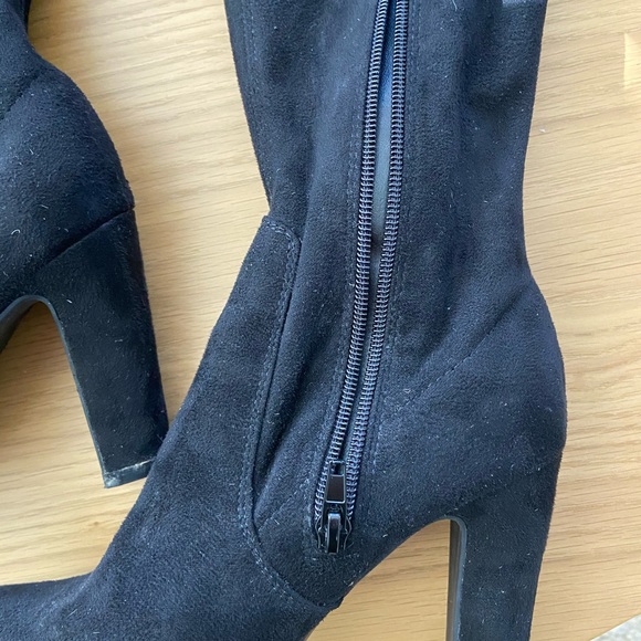 Unisa Over The Knee Boots Black Size 6.5 - Picture 3 of 8